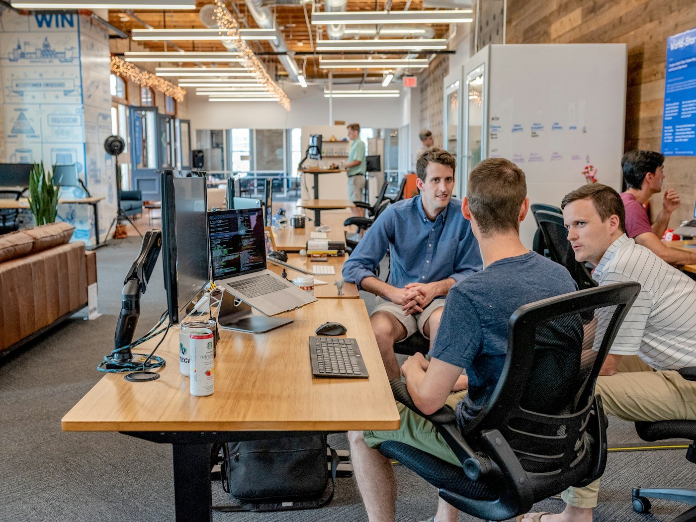 Northbound advisors in a strategy discussion